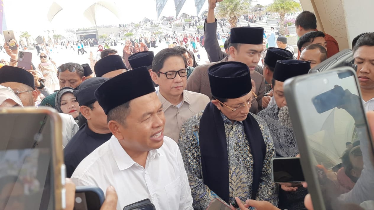 Minister Nasaruddin Umar Says West Java Deserves to Be a Model of Harmony and Togetherness for Other Regions in Indonesia