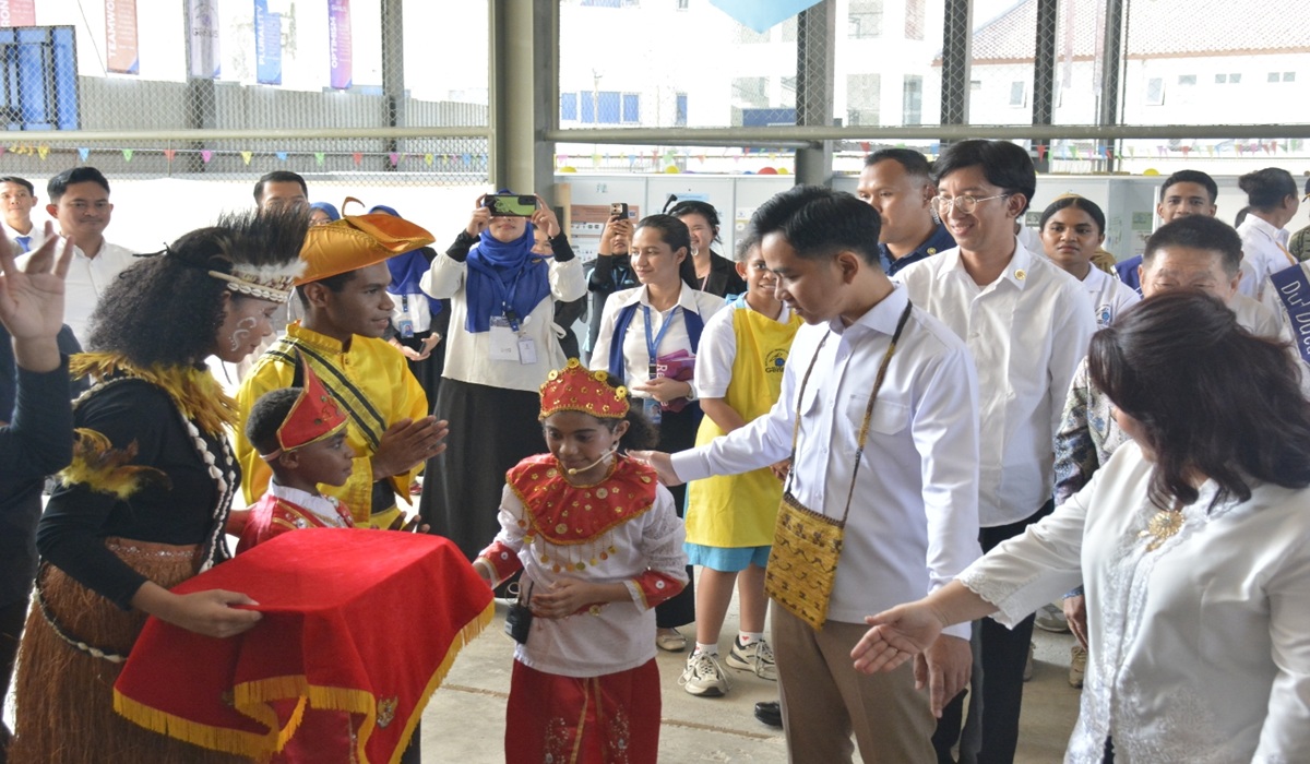 Vice President Gibran Attends East Indonesia Student Innovation Exhibition