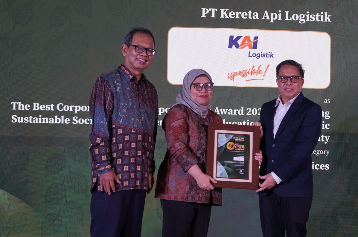 KAI Logistik Wins Indonesia CSR Awards 2026 for Sustainability Commitment