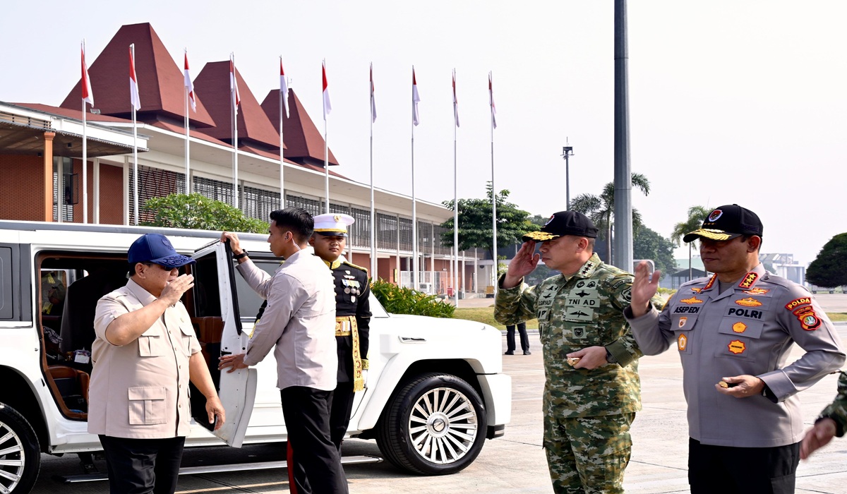 Prabowo Inaugurates Regional Hospital and Opens HIPMI National Conference in Lampung