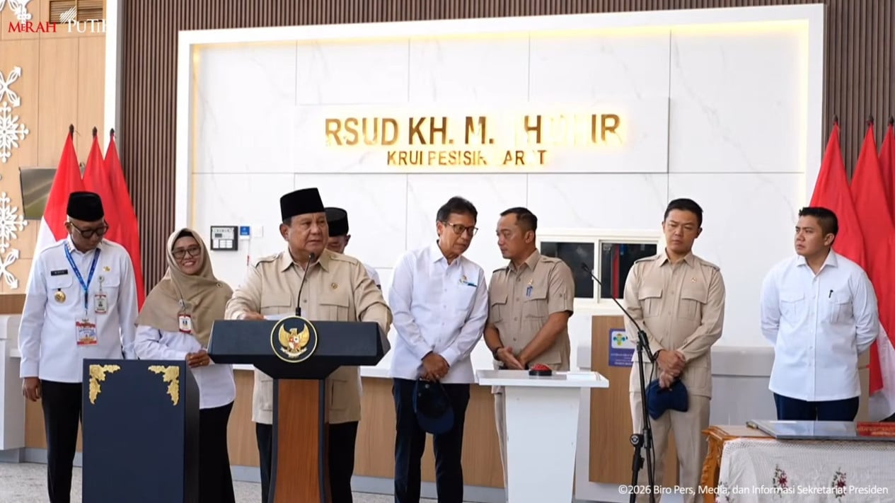 Prabowo to Renovate 400 Hospitals Across Indonesia Within 3 Years