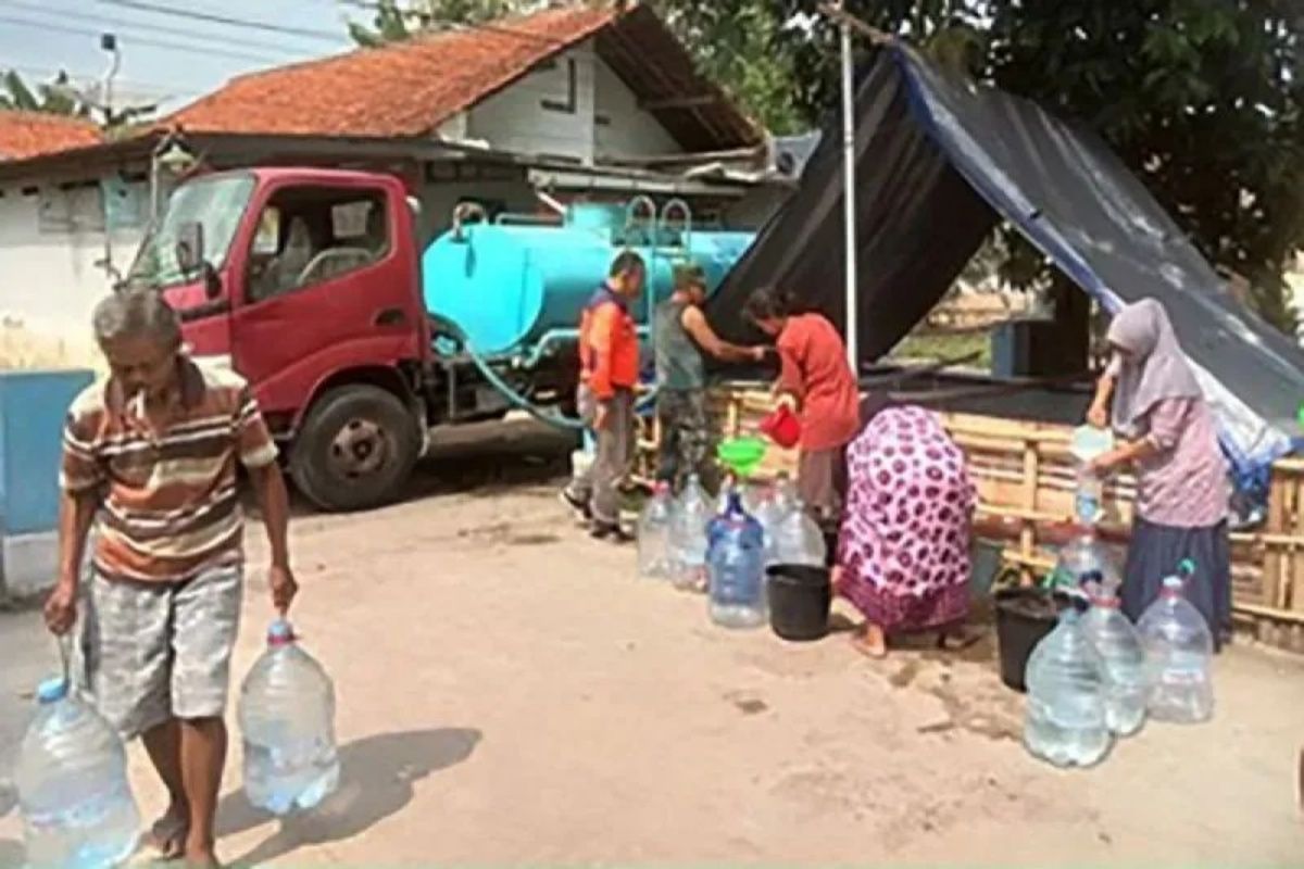 Two Regions in Banyumas Request Clean Water Aid as Dry Season Approaches