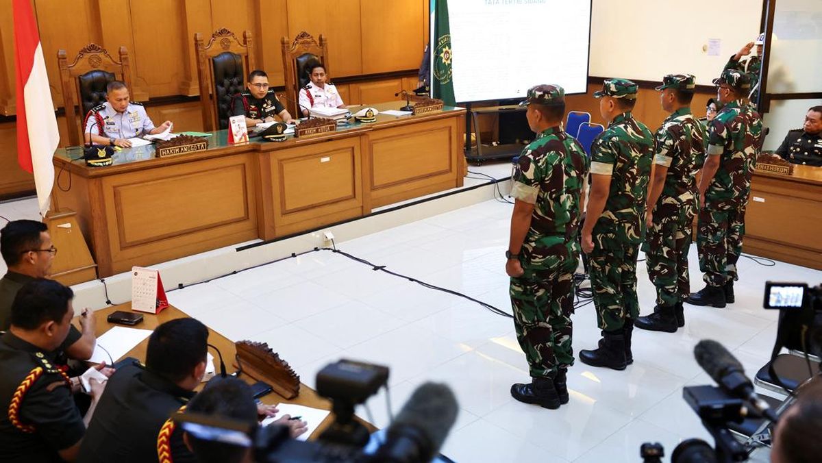 Military Judges: No Intelligence Operation Behind Andrie Yunus Attack