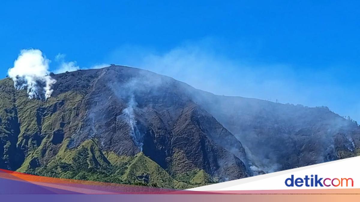 Sempana Hill Fire Spreads to 116 Hectares, Climbing Routes Temporarily Closed