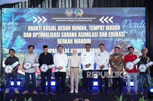Minister Agus Inaugurates House Renovation Programme Using Inmate Labour and Materials