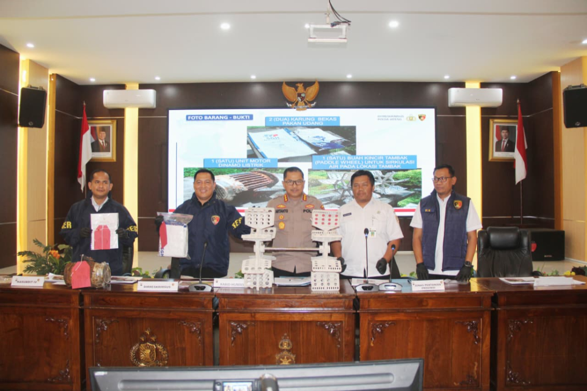 Central Java Police Name Shrimp Farm Entrepreneur Suspect in Agricultural Land Conversion Case