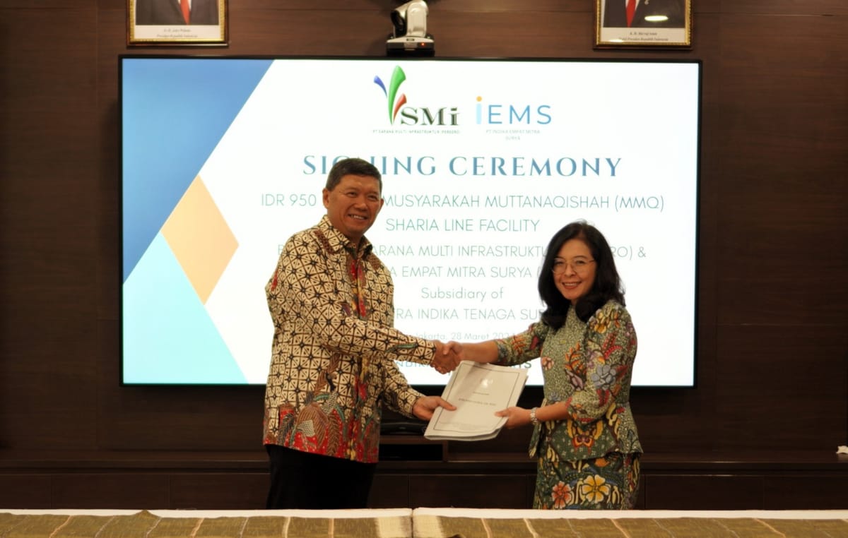 PT SMI Channels Rp950 Billion Sharia Credit to Indika Energy Subsidiaries to Support Clean Energy