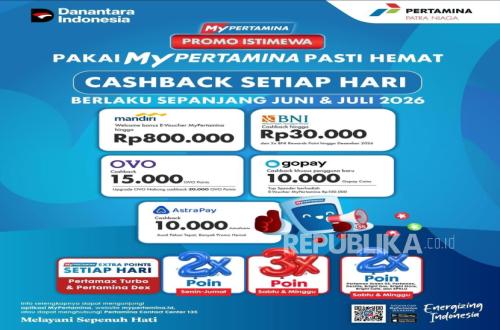 MyPertamina Rolls Out Cashback and Extra Points Promotions Throughout June–July 2026