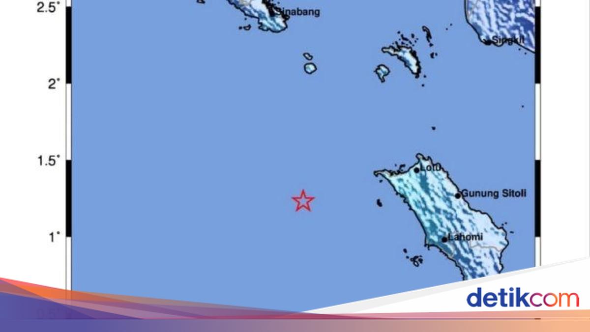 Magnitude 4.1 Earthquake Shakes West Nias, BMKG Attributes It to Megathrust Activity