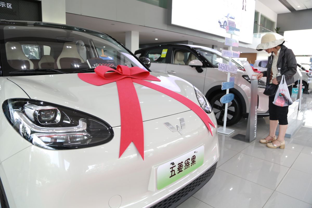 China's NEV output and sales post steady growth in May 2026