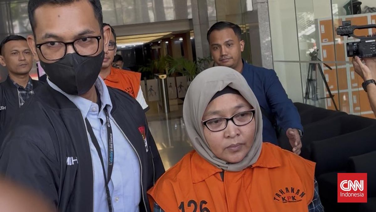 BPK Civil Servant Titin Detained by KPK in Bribery Case: 'My Superiors Are Tiered'