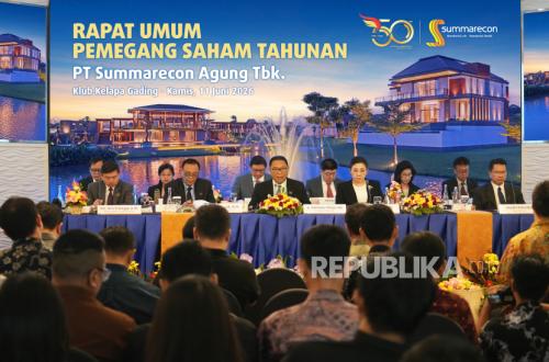 Summarecon Distributes IDR 82.5 Billion Dividend, Marketing Sales Reach IDR 5.53 Trillion