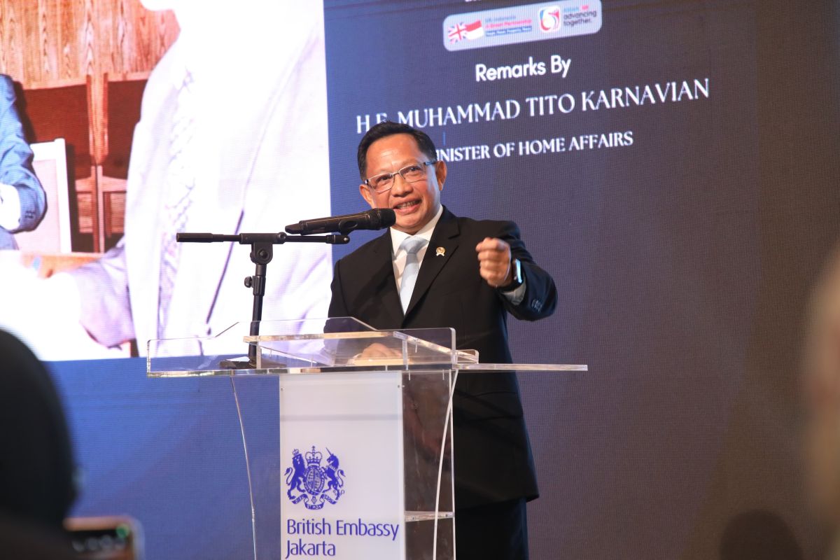 Home Affairs Minister Appreciates Indonesia–UK Partnership Across Multiple Sectors