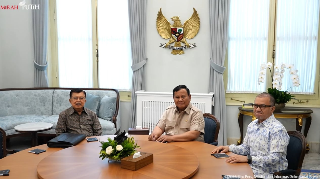 JK and Prabowo Meet to Discuss Energy Self-Sufficiency and Peace