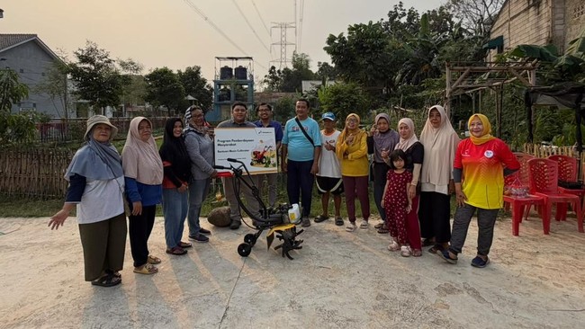 Pertagas Promotes Waste Management and Food Security in Pamulang