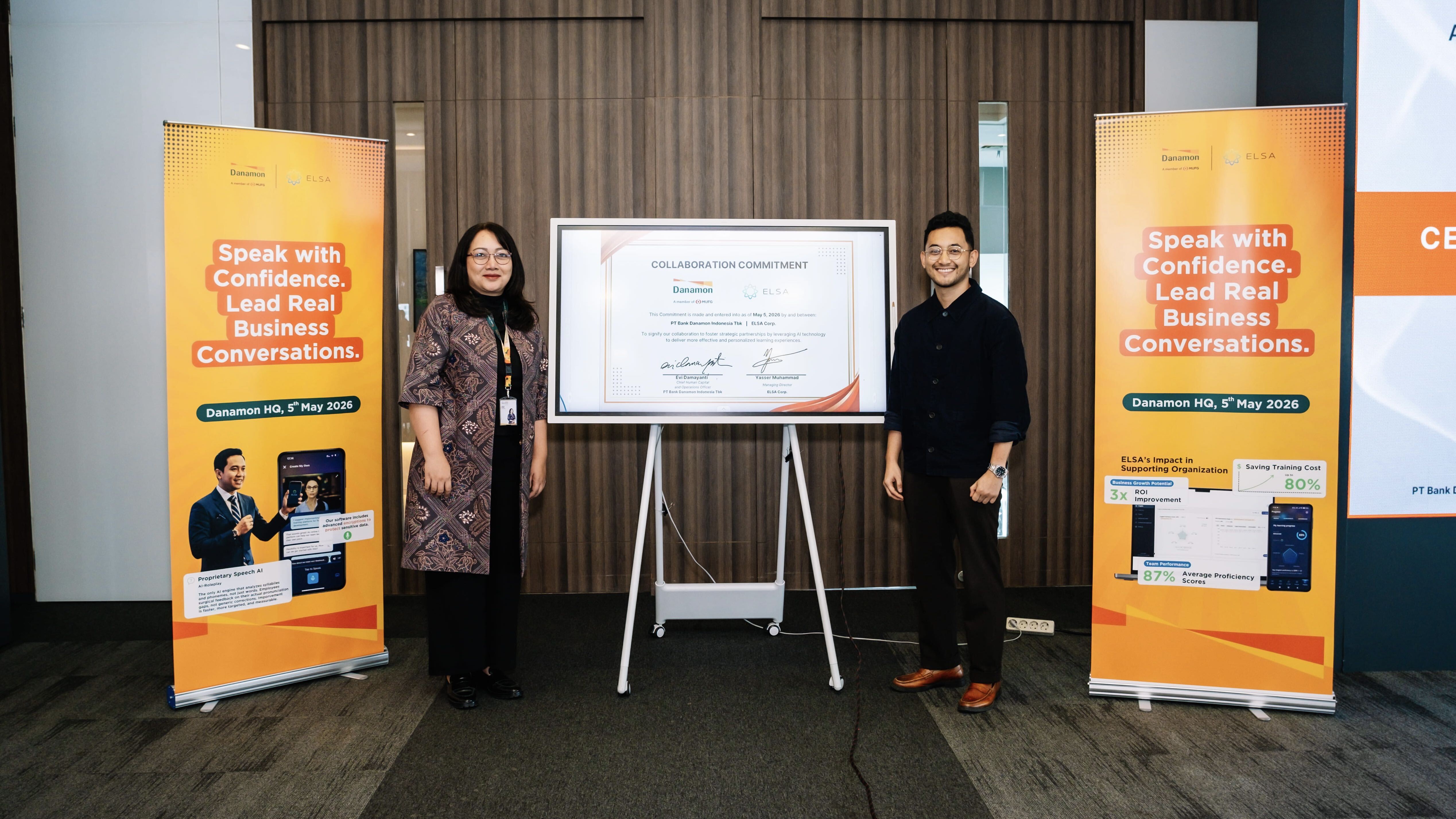 Danamon Partners with ELSA Business to Boost Employee English Skills Using AI