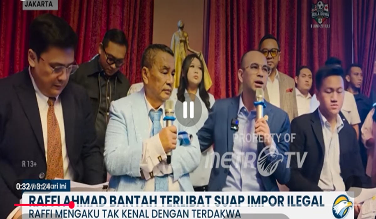 Raffi Ahmad Denies Involvement in Blueray Cargo Customs Bribery Case