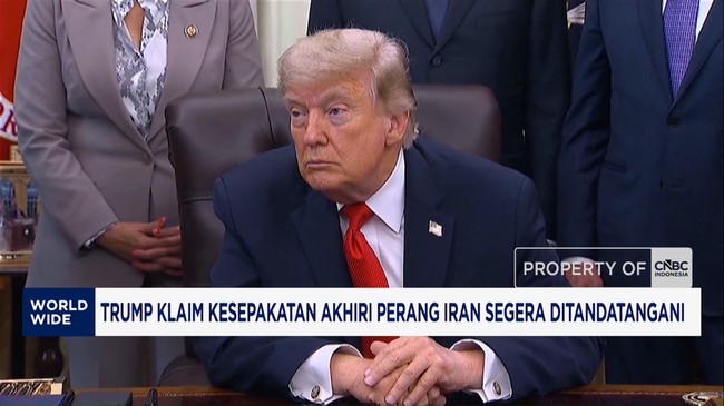 Video: Trump Claims Deal to End Iran War Will Be Signed Soon