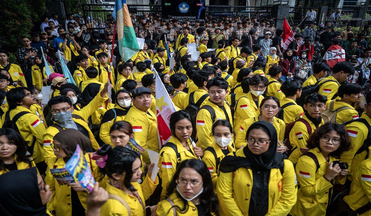Student Protest Today Highlights Indonesia's Crisis