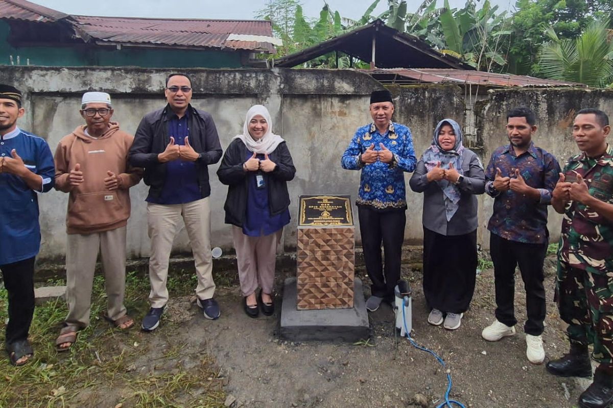 BPJS Kesehatan Ternate provides clean water access for Dehegila residents