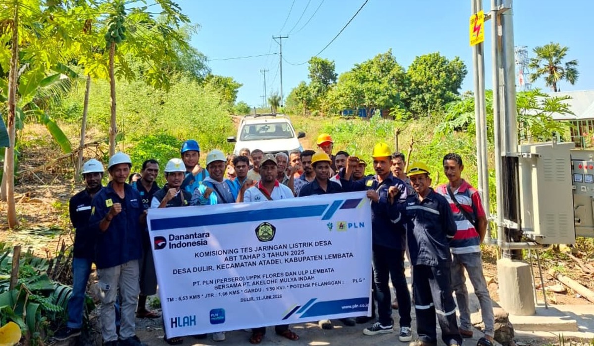 Dulir Village to Receive Electricity This Month, Lembata Achieves 100% Electrification Ratio