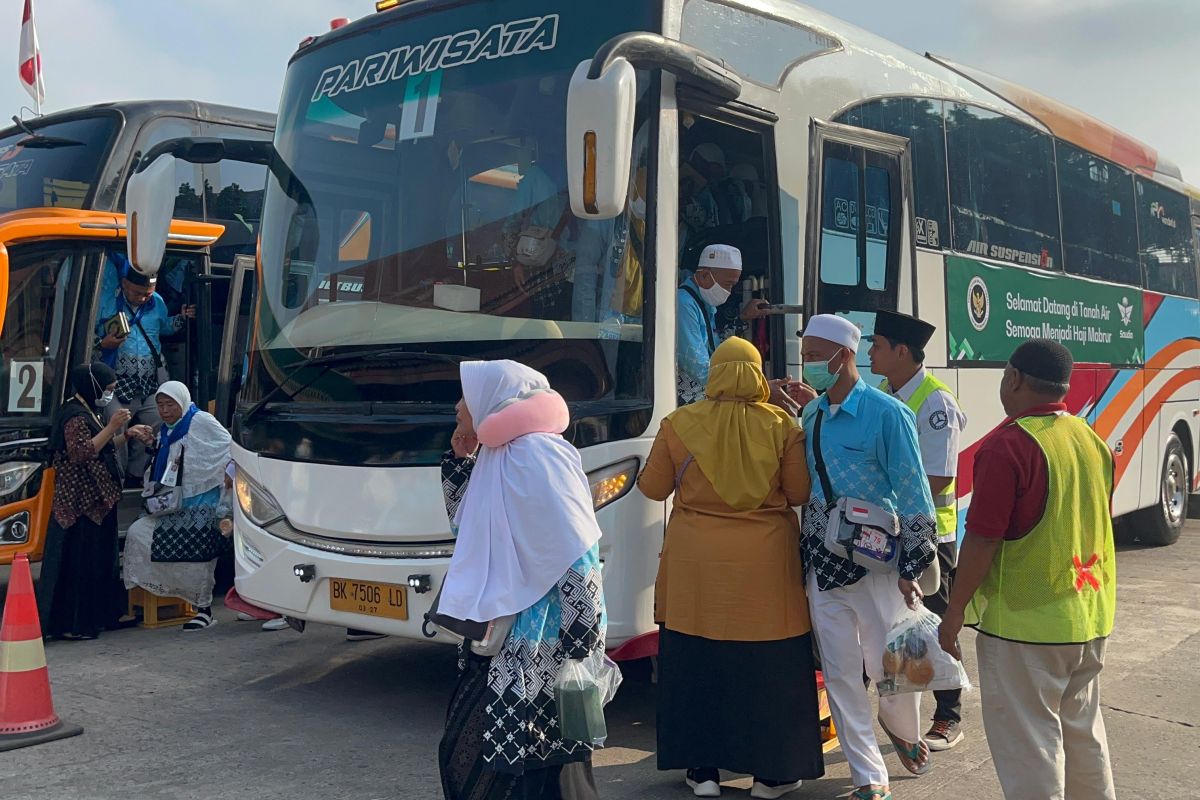 PPIH: 3,101 Hajj Pilgrims from Palembang Embarkation Have Returned to Indonesia