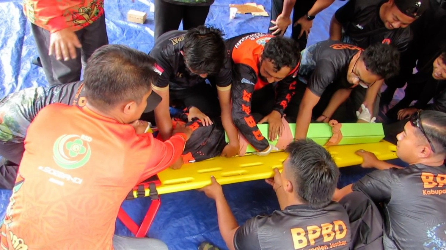 Jember BPBD Sharpens Personnel Skills in Handling Disaster Victims