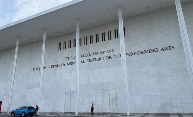 Donald Trump's Name Removed from Kennedy Center Building