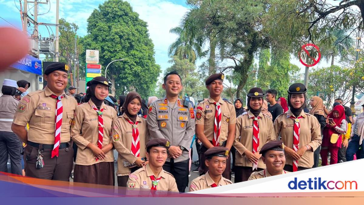 Celebrating the 80th Bhayangkara Day, Bogor Police Enliven CFD with Thousands of Residents