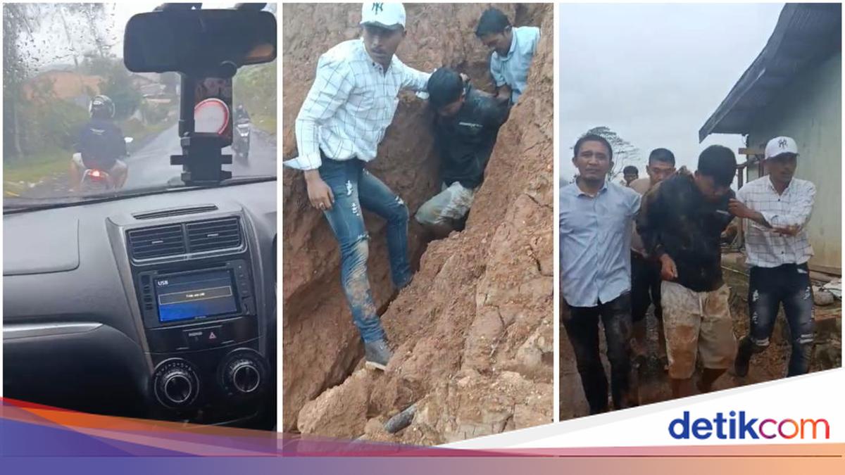 Lampung Thief Leaps into 10-Metre Ravine After Being Caught Stealing Motorcycle