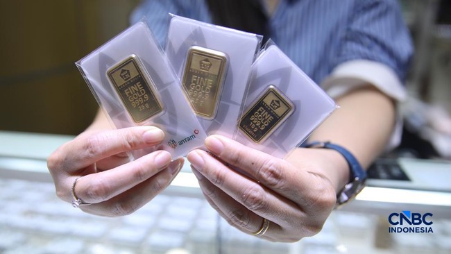 Antam Gold Price Surges by Rp 18,000 Today