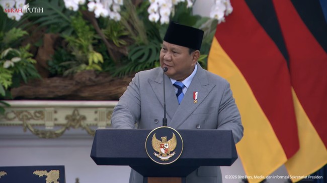 Prabowo Reveals Outcomes of Talks with German President
