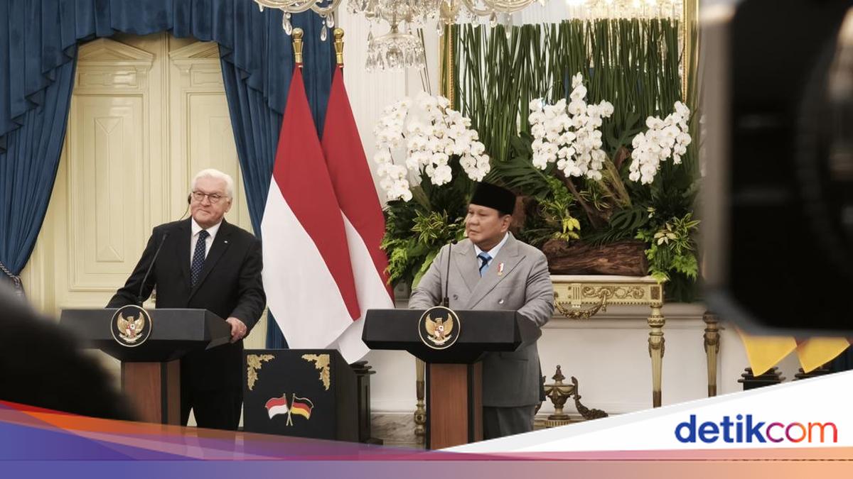 Prabowo: German President Agrees Conflicts Must Be Resolved Through Negotiation