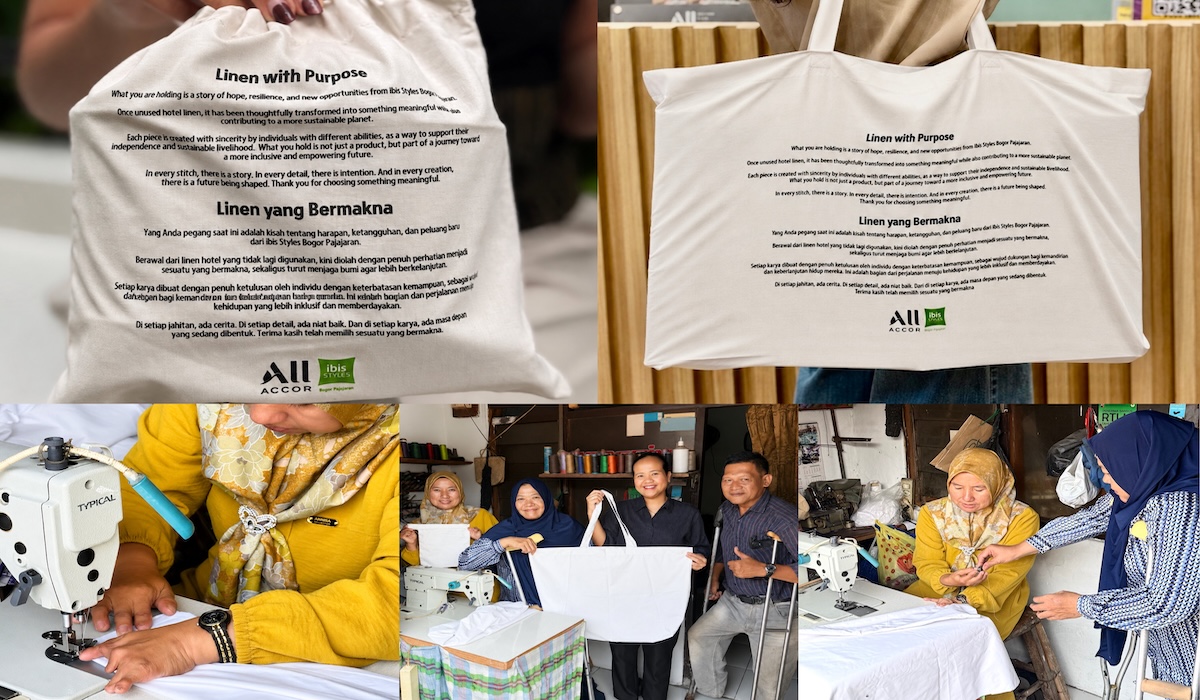 ibis Styles Bogor Pajajaran Marks 5th Anniversary with 'Linen with Purpose' CSR Launch