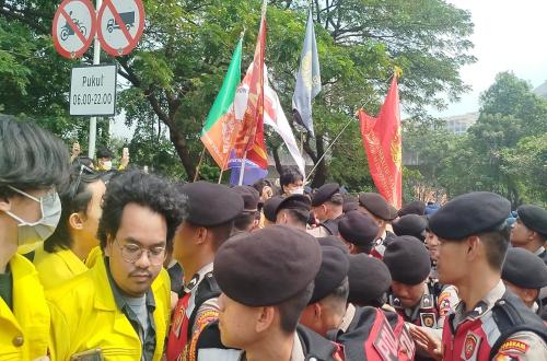 UI Student Executive Board to Return to the Streets, 'Seize' Hotel Indonesia Roundabout
