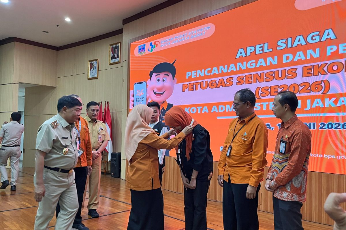 West Jakarta City Government Deploys 1,648 Officers for 2026 Economic Census