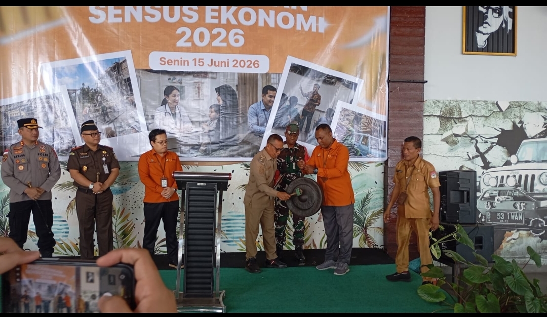 Gong Strike Marks Launch of 2026 Economic Census in Lembata