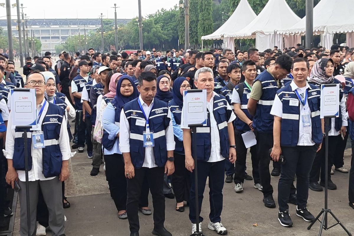 GBK Complex Prepares 300 Joint Personnel Ahead of Hotel Sultan Execution