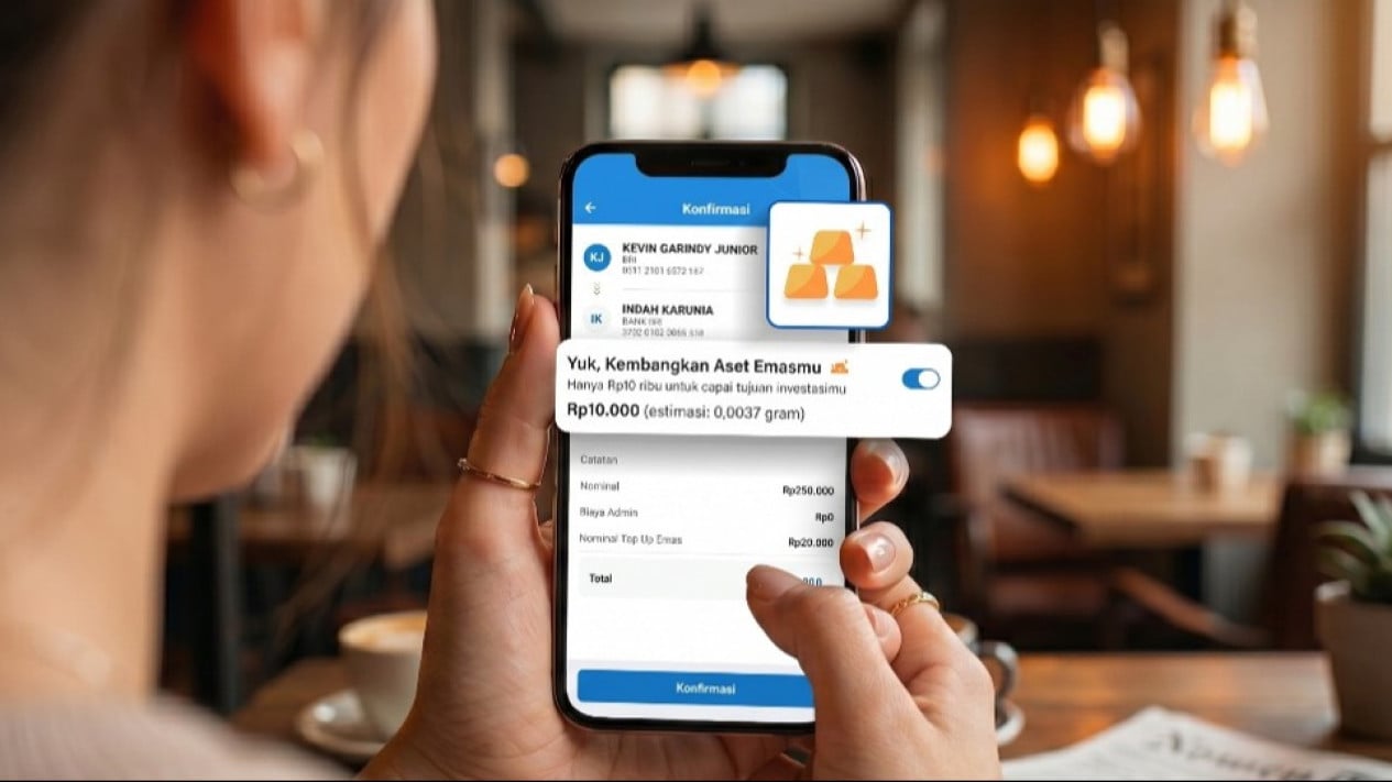 BRI Introduces Automatic Gold Savings 'Toggle' Feature on BRImo, Enabling Transfers and Investment from IDR 10,000
