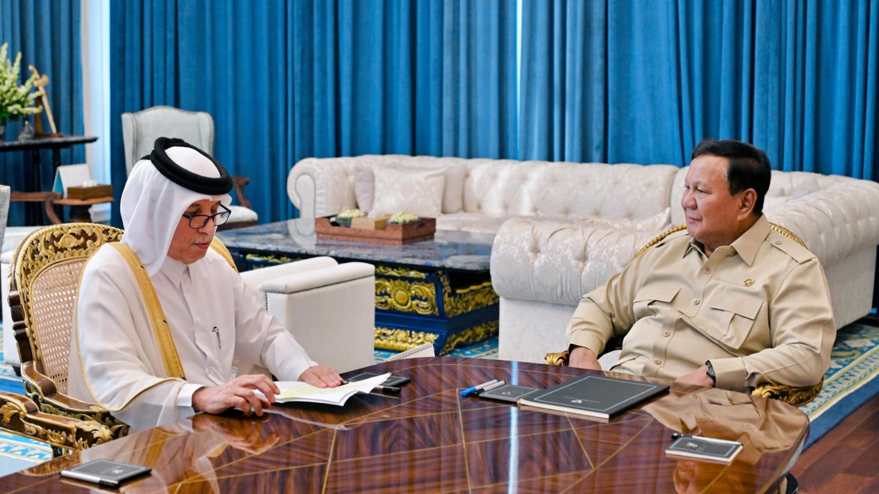 Prabowo Receives Qatari Foreign Minister, Discusses USD 4 Billion Investment Commitment