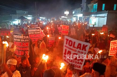 1 Muharram Torch Parade in Bekasi Calls for National Unity