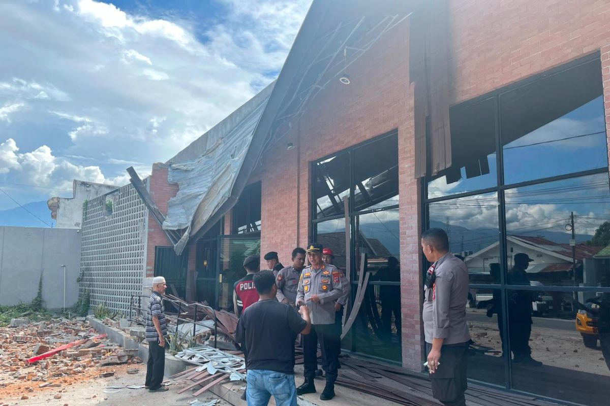 Central Sulawesi Police Intensify Patrols After Earthquake to Ensure Public Order