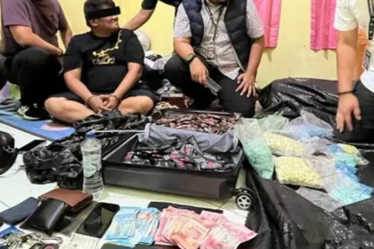 Major Drug Lord Arrested in Deli Serdang, Thousands of Ecstasy Pills Seized