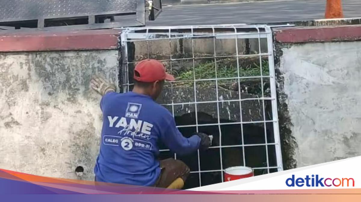 Drainage Culvert That Caused Boy to Fall During Torch Parade in Bogor Now Covered
