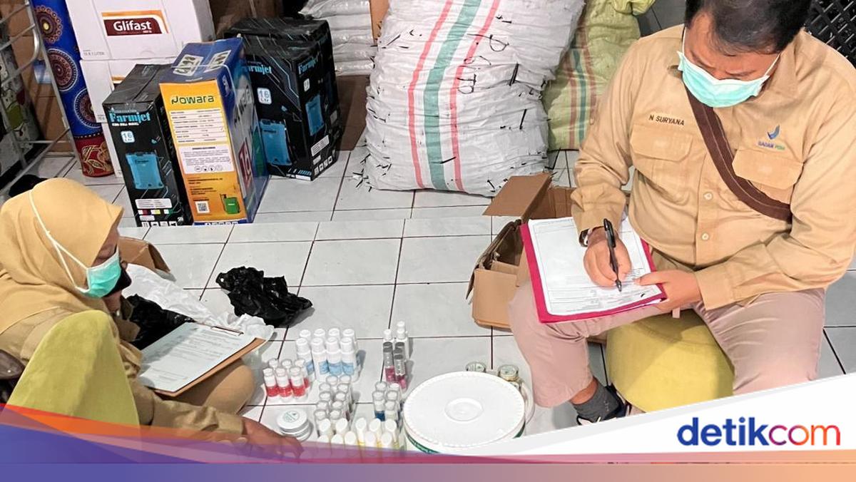 BBPOM Mataram Seizes 591 Illegal Cosmetics and 1,270 Illegal Drugs