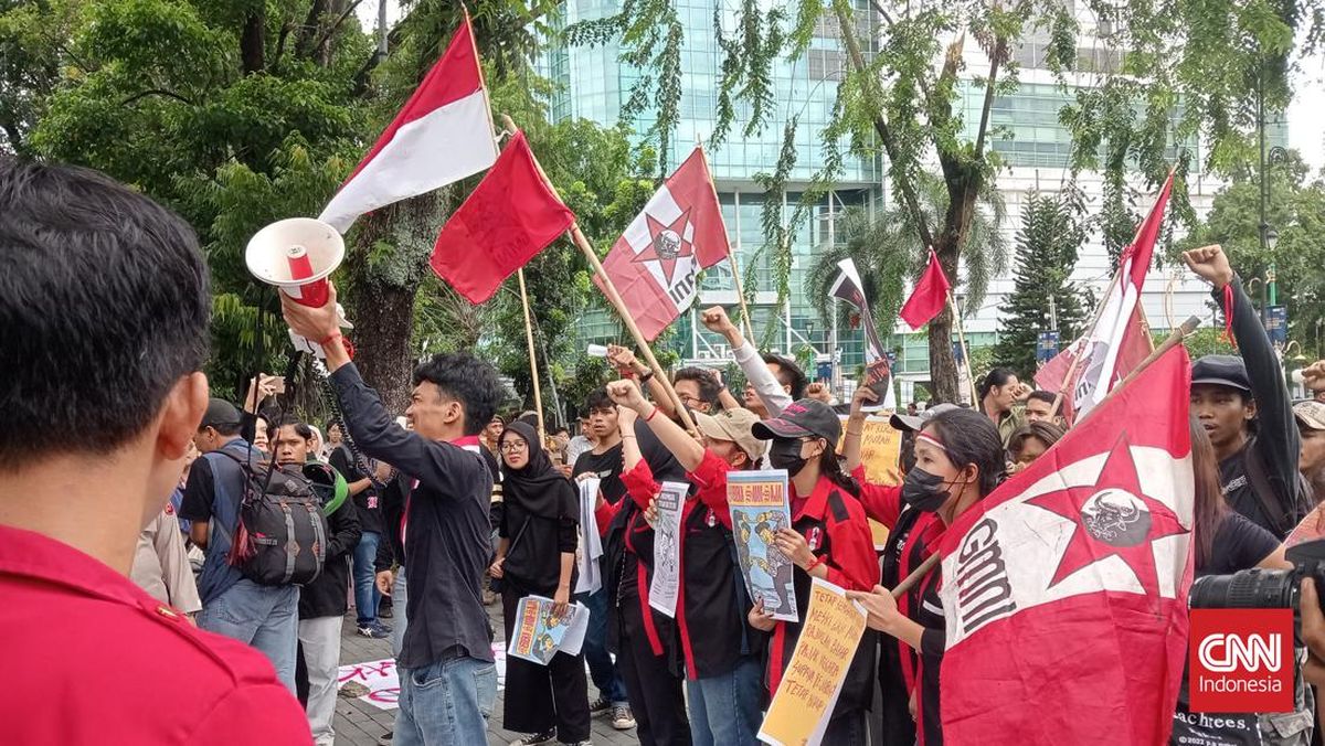 GMNI Protesters Rally at Medan Council, Decry 'Wasteful' Budget Programmes