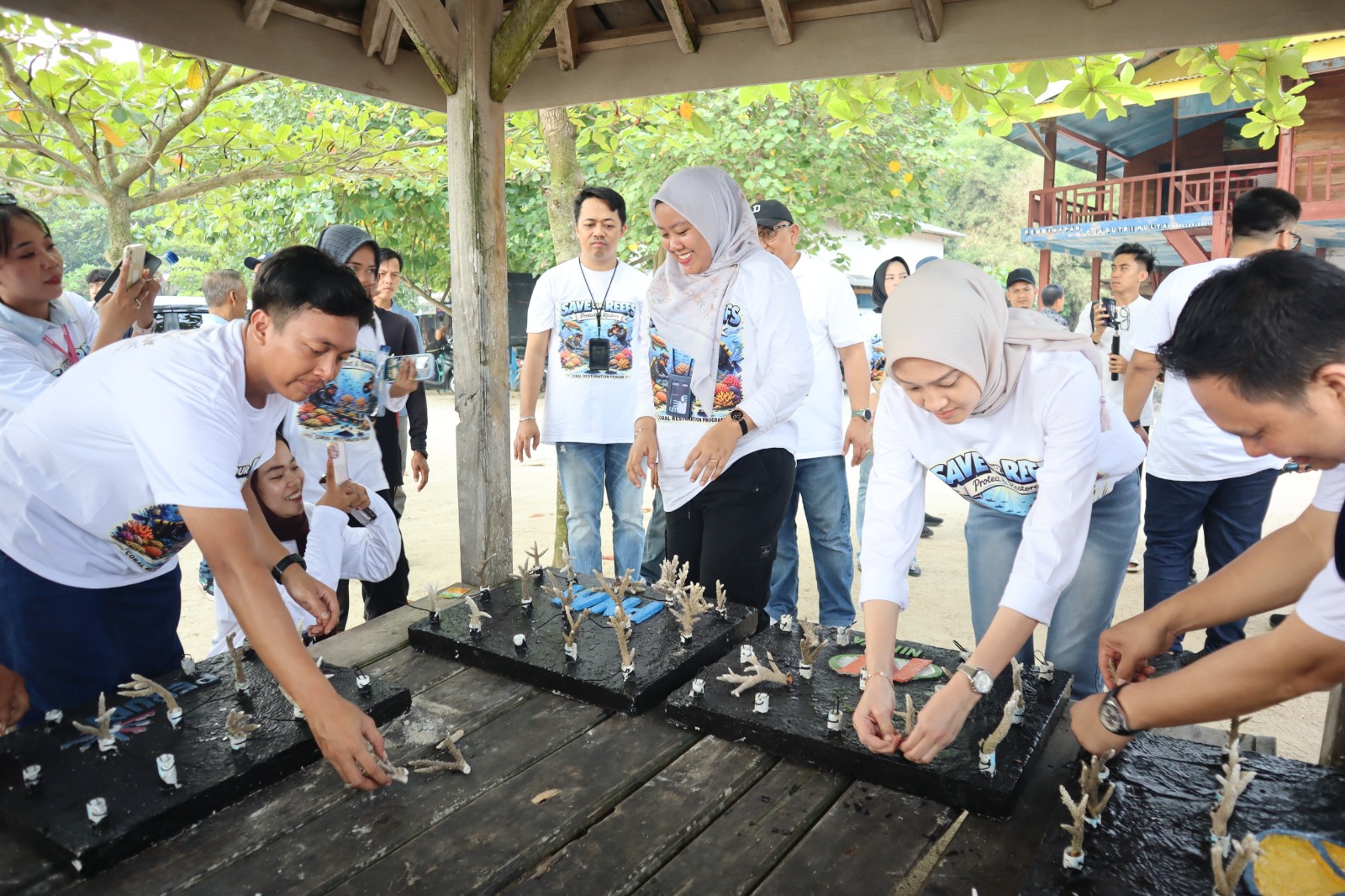 Peruri Strengthens SOE Synergy through Blue Impact Programme in South Lampung