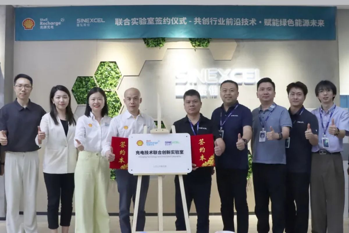 Shell Recharge and SINEXCEL Forge Collaboration, Establish Joint Laboratory to Accelerate EV Charging Technology Development