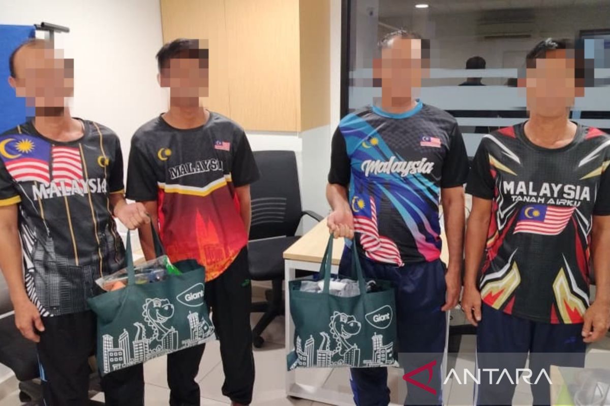 KJRI Johor Handles Repatriation of Four Indonesian Fishermen from Malaysia