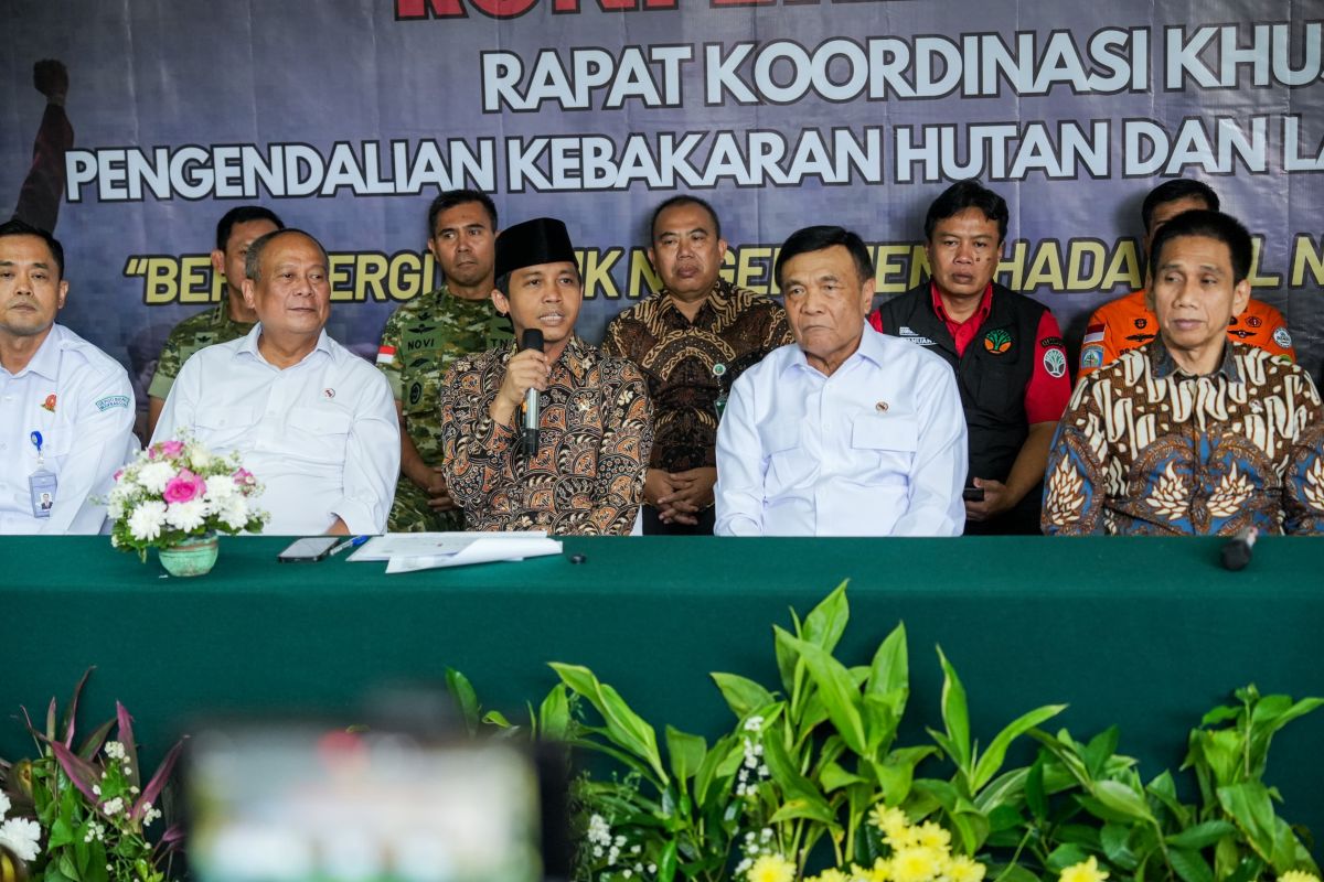 Forestry Minister says forest fire control trend during El Niño continues to improve